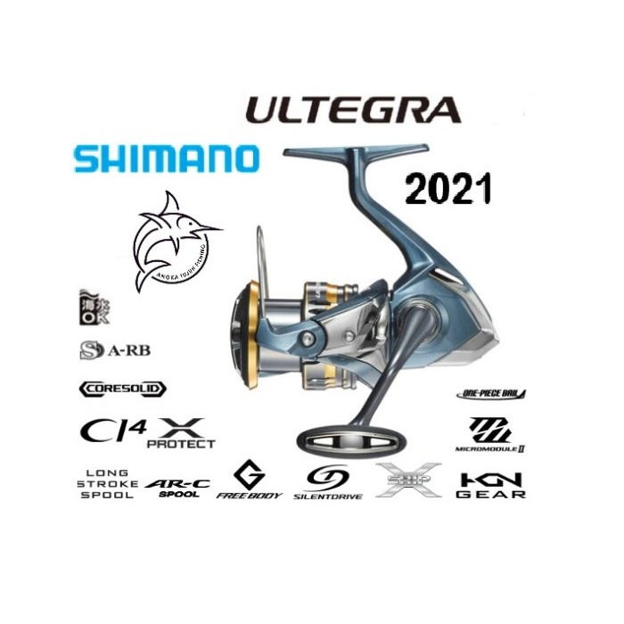 Shimano 2021 Ultegra FC Reel Pancing - 1000