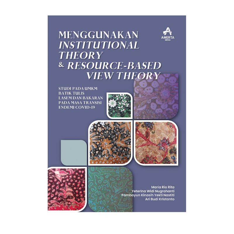 Buku Menggunakan Institutional Theory & Resource-Based View Theory
