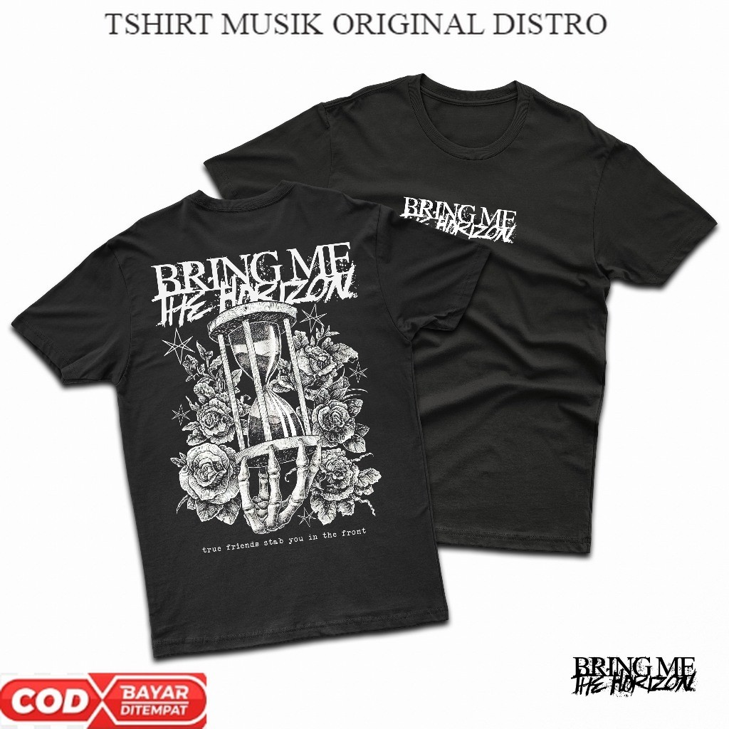 tshirt metal luar BRING ME THE HORIZON distro original | KAOS BAND BMTH | T shirt BMTH BLOOD | BRING
