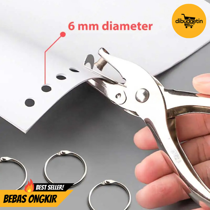 

Tang Pembolong Kertas Punch Plier One Hole 6mm - 3011