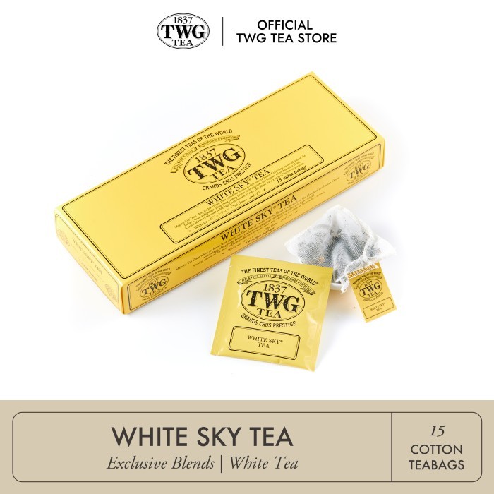 

TWG Tea ǀ White Sky Tea, Cotton Teabag