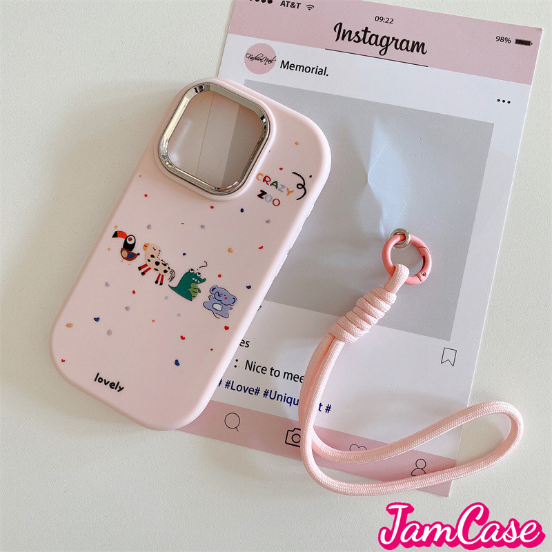 【Jam Case】case VIVO binatang kecil yang lucu Casing ponsel cocok untuk VIVO Y02 Y15S Y02S Y17 Y93NON