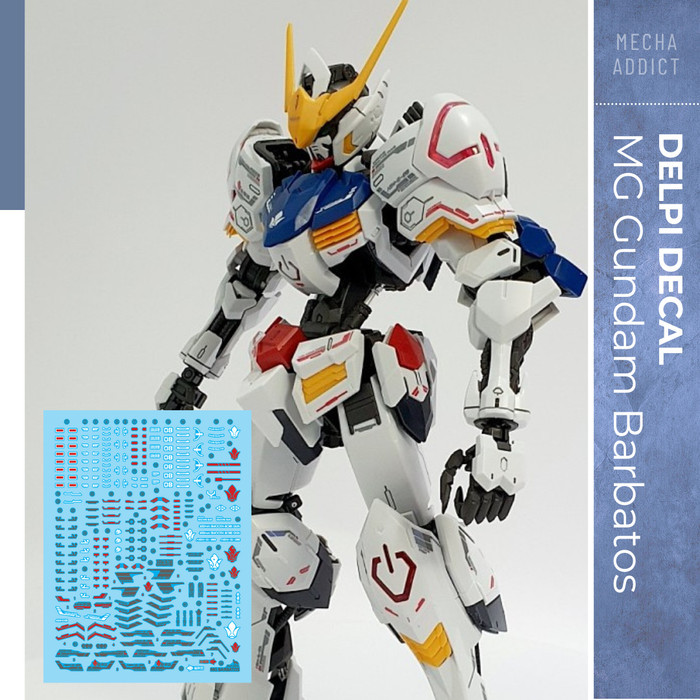 Water Slide Decal MG Gundam Barbatos by DELPI
