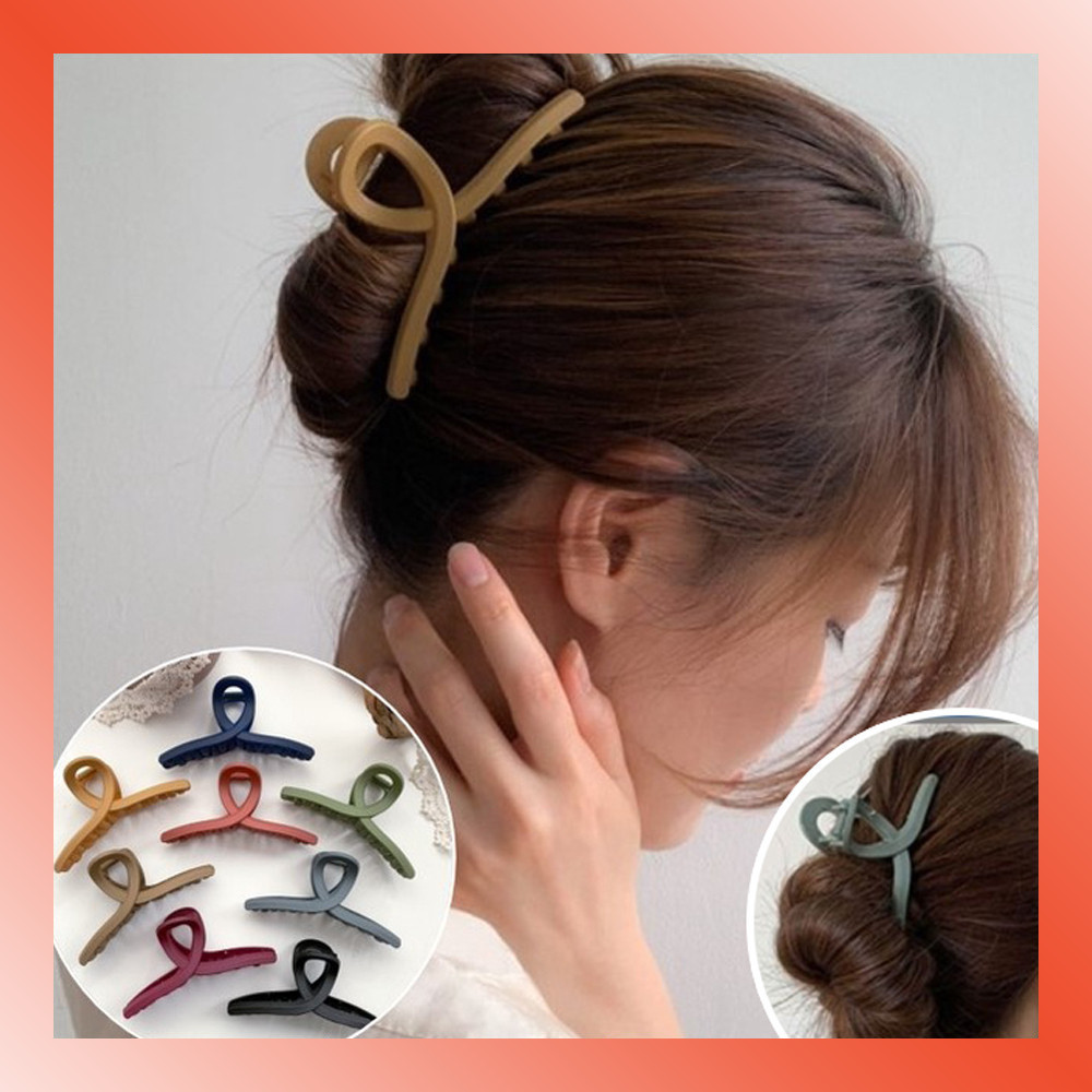 LAMMORO > JR03 Jedai SILANG Jepit Rambut SILANG Slim Jepitan Rambut Warna Lucu 36B2