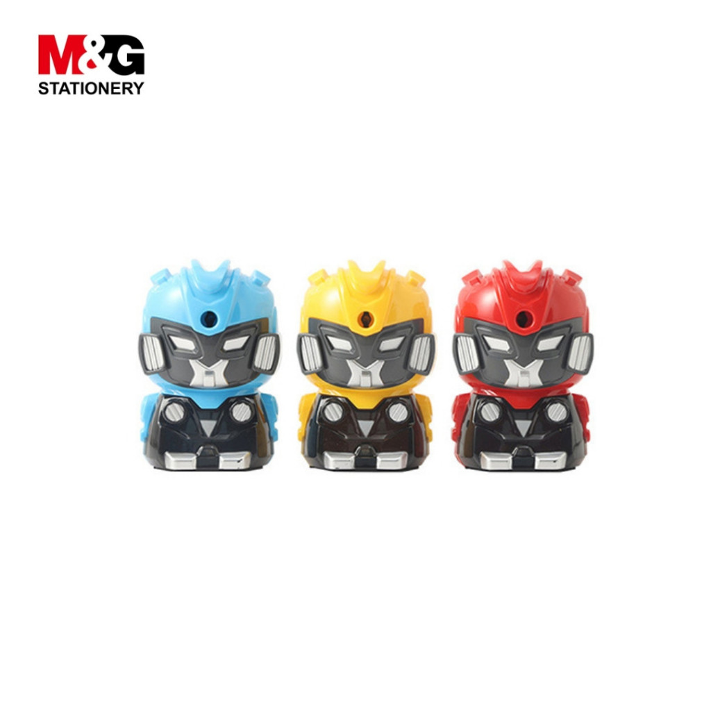 

Rautan Putar M&G #APS906J4 Transformer 3 Warna Sharpener Pengserut Meja- SHABG