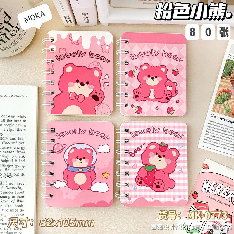 

( Wrsr27 ) NOTEBOOK LOTSO MINI A7 / BUKU A7 CATATAN MINI RING / MEMO TULIS /SCRAPBOOK MINI / DIARY BOOK / ALAT TULIS SEKOLAH