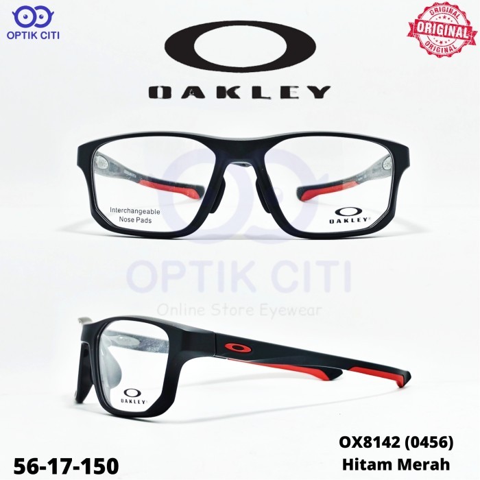 Frame Kacamata Pria Oakley Crosslink FIT A 8142 - 0456 Original