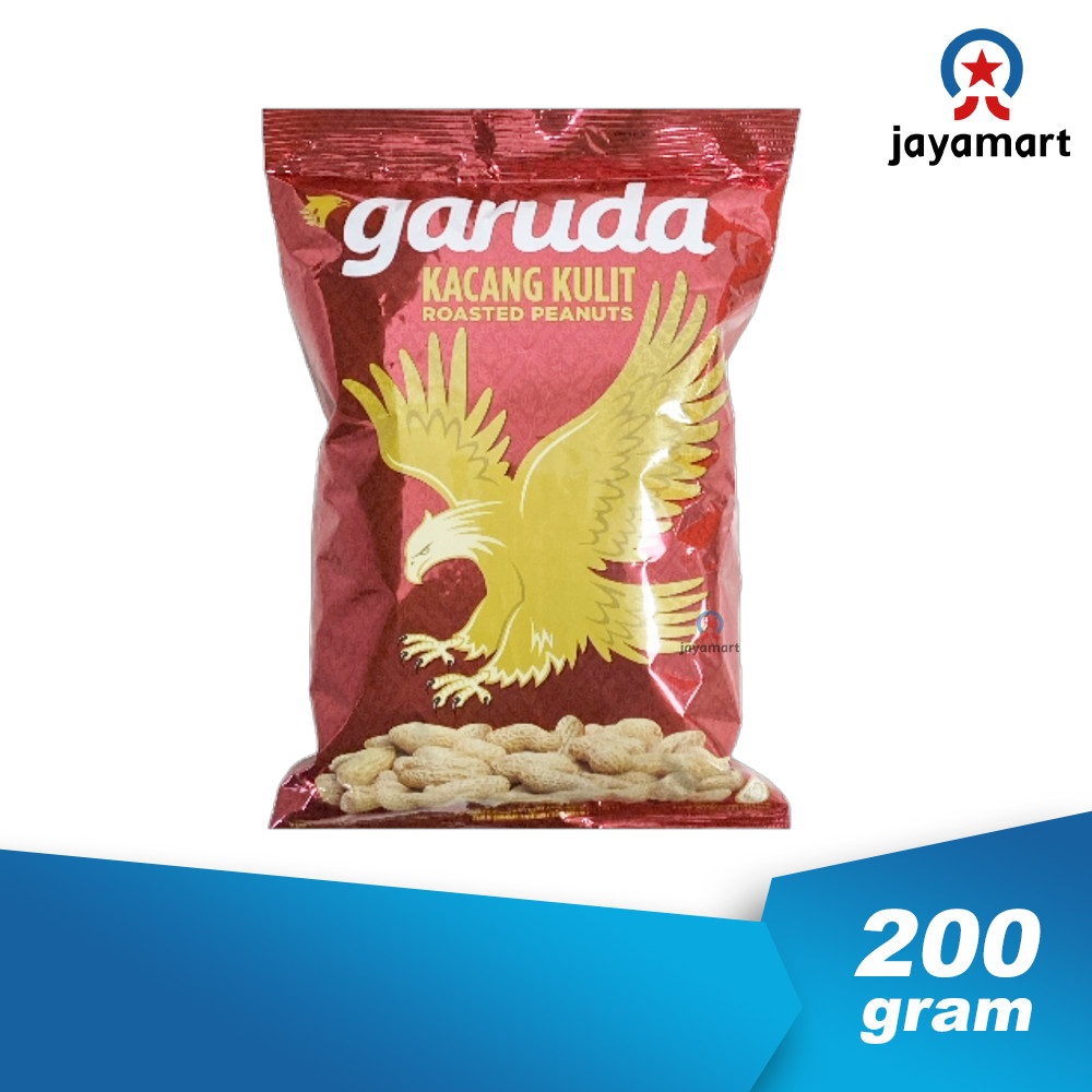 

Kacang Kulit Garuda 200gr Roasted Peanuts