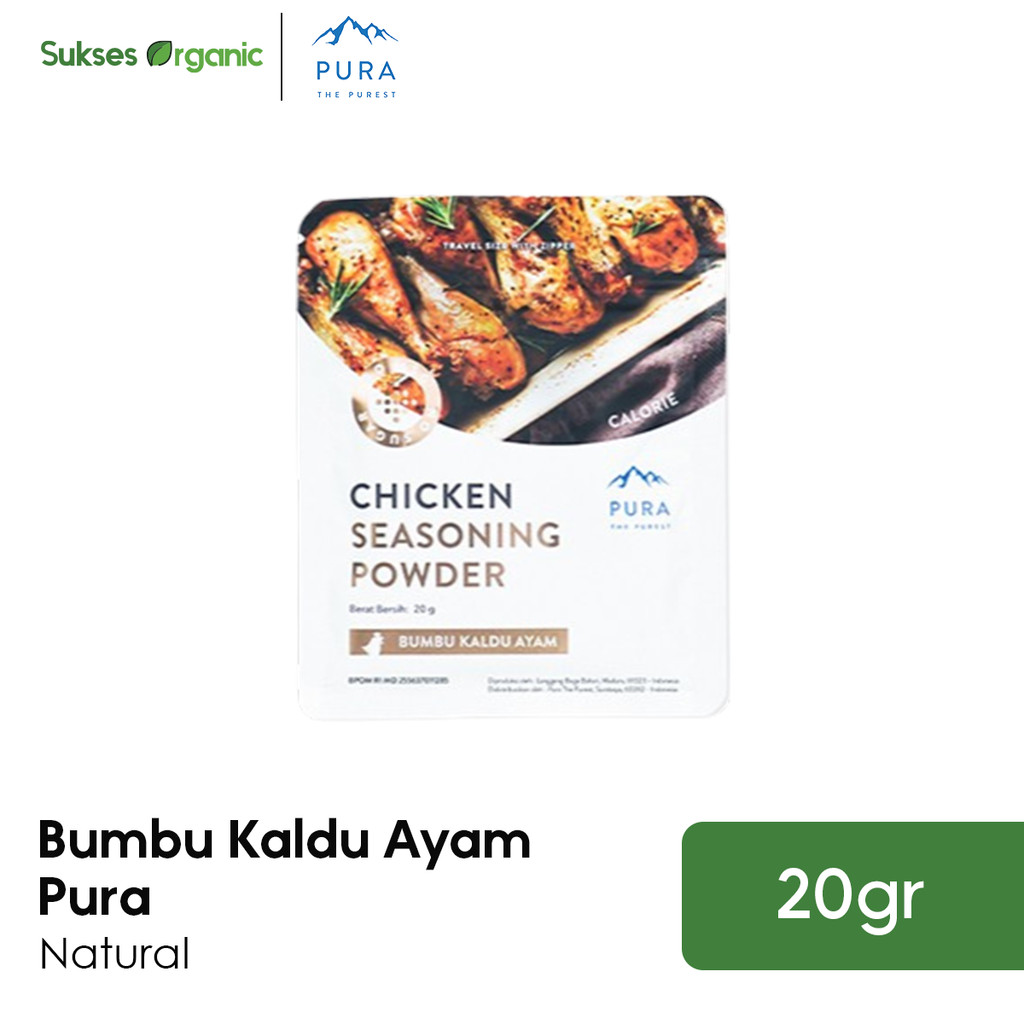 

PURA Kaldu AYAM KAMPUNG Tanpa MSG MINI 20gr