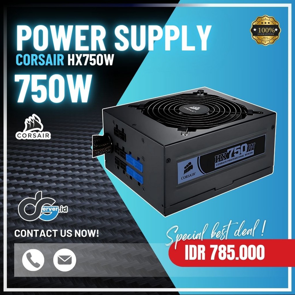 PSU Corsair HX750W 750watt