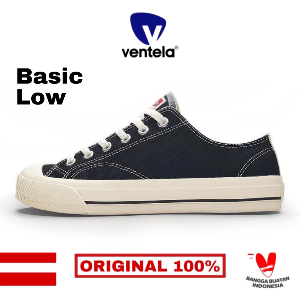 Ventela Basic Low Black Natural [ORIGINAL]