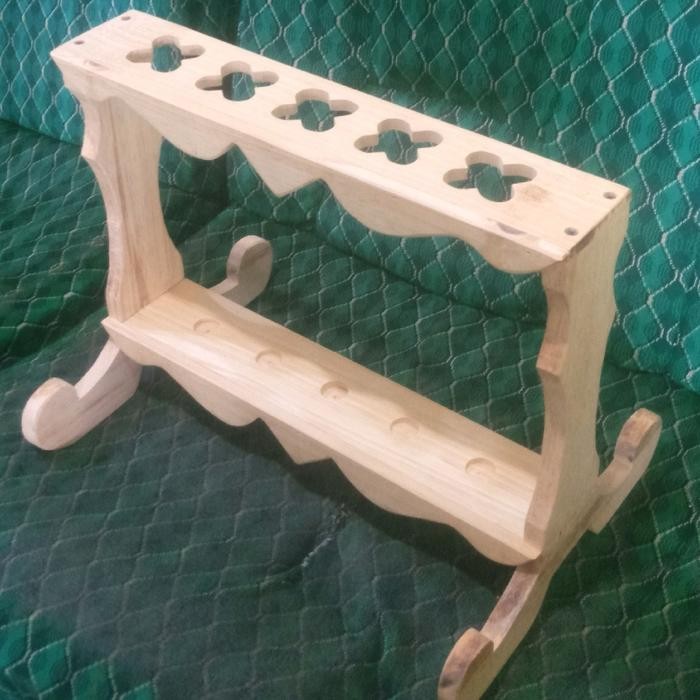 jagrak keris #display keris #tempat menaruh keris pusaka Tegak Dapat disesuaikan 2 Lapis