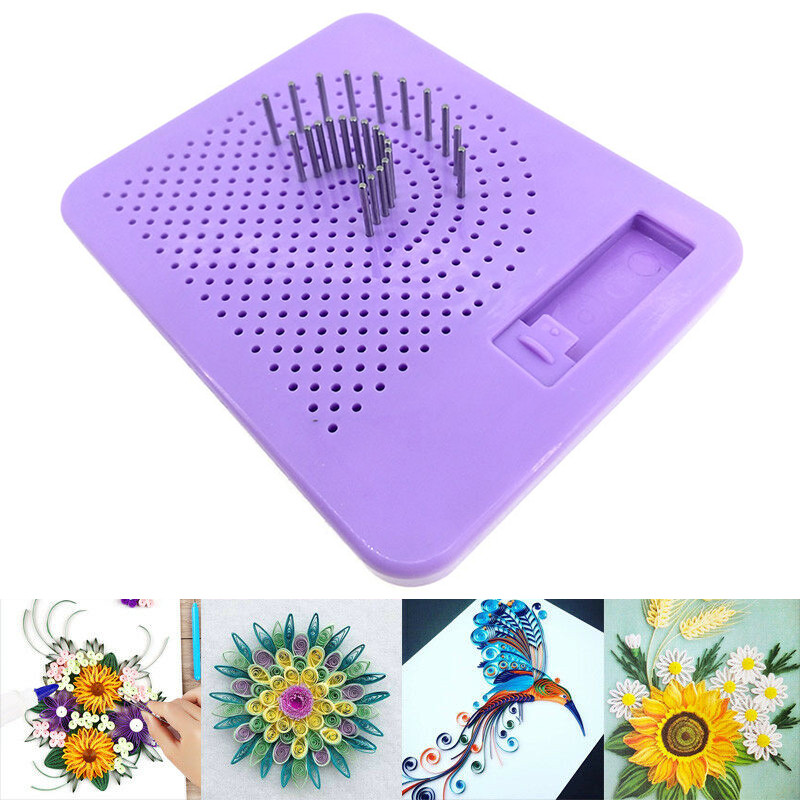 

Paper Folding Crafting Grid Guide Paper Quilling Handmade Paper Craft DIY Paper Quilling Tool DIY Craft Tool