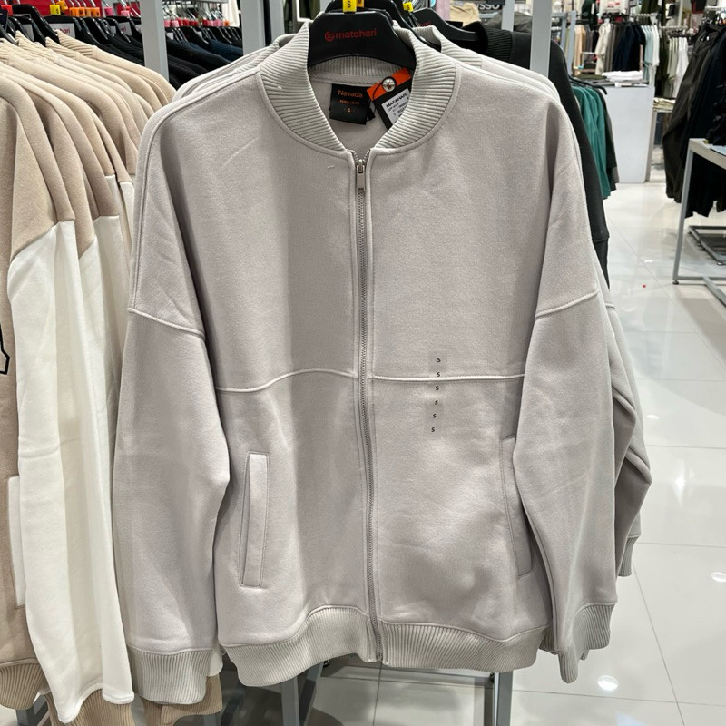 PROMO Nevada jacket zipper bomber pria S-XL