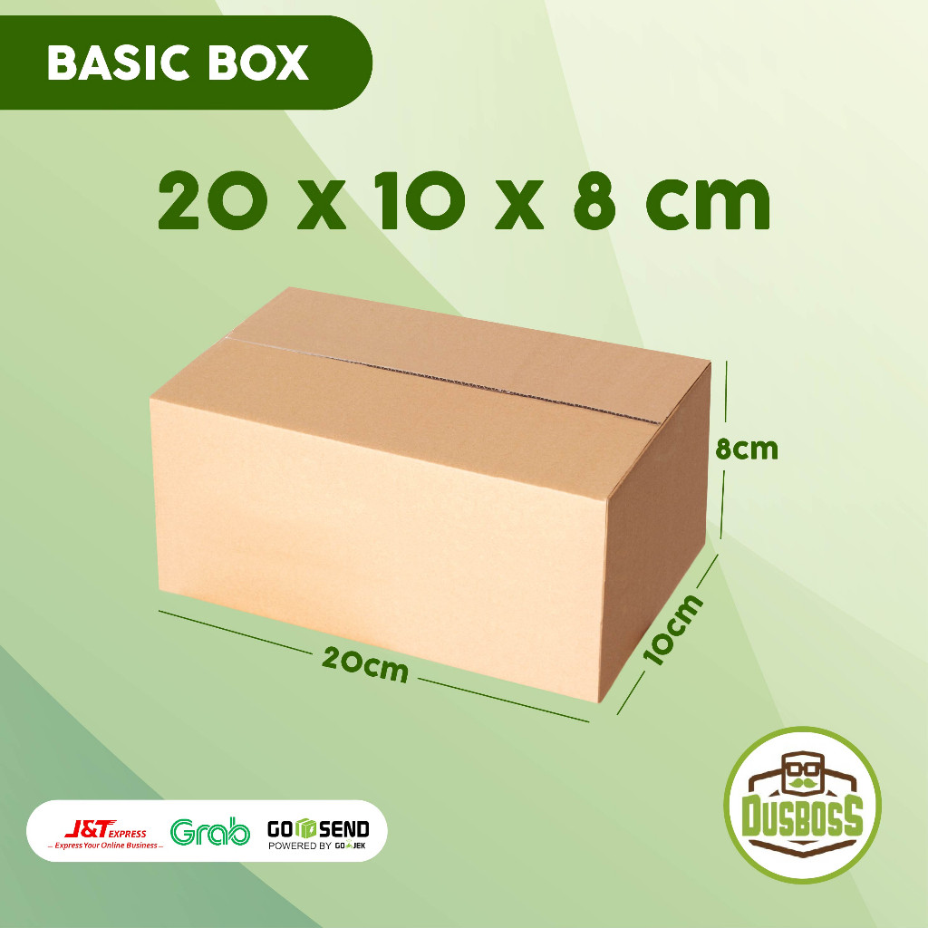 

BOX KARDUS 20x10x8 cm DUS PACKING