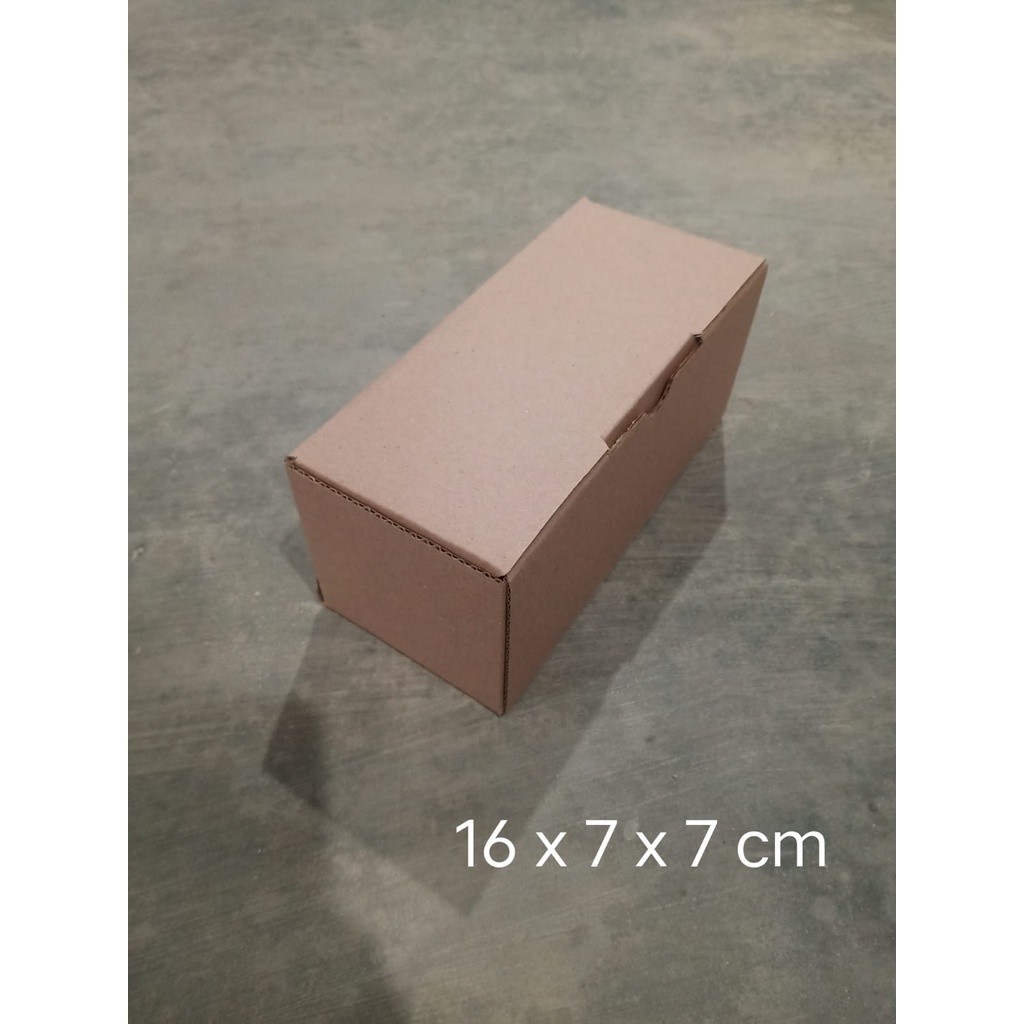 

kardus 16 x 7 x 7 cm --Diecut dan easy usage--