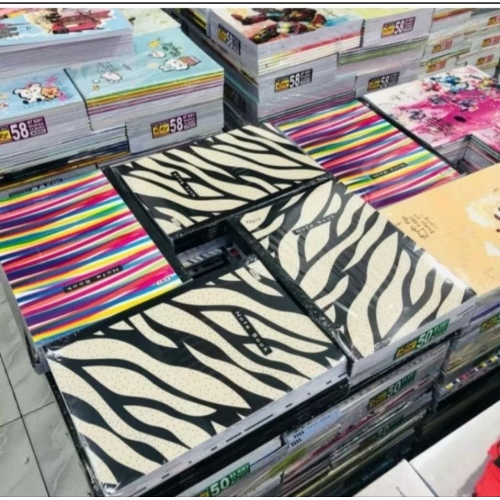 

Buku Tulis Panjang Polos Merk Kiky Isi 50 Lembar 1 pack Isi 10 BukuCO