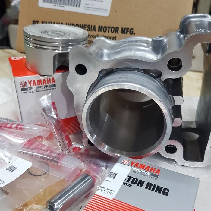 BLOK SEHER, PISTON KIT SET NMAX, AEROX 155 ASLI ORIGINAL YAMAHA