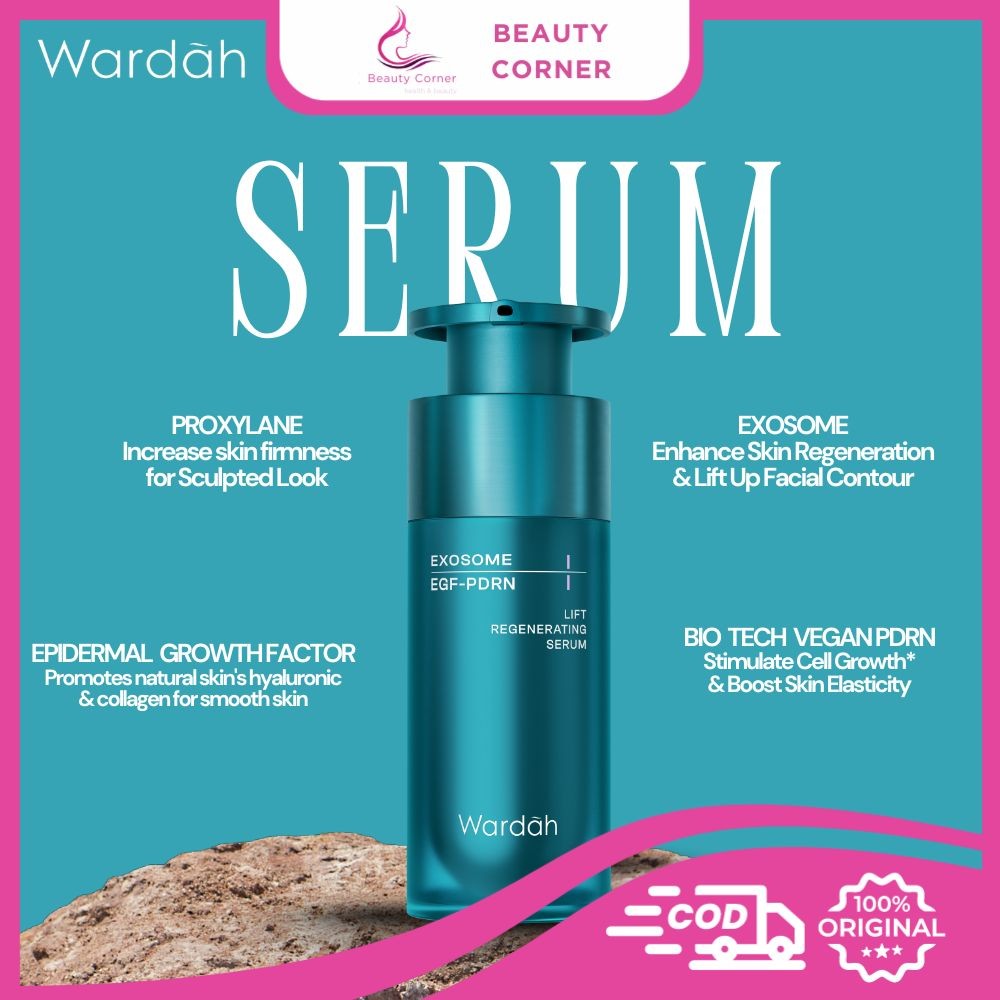 Wardah EXOSOME Skin Regeneration + PDRN Lift Regenerating Serum  - 30ml