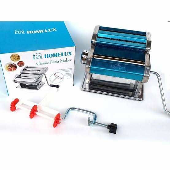 Gilingan Molen Homelux Pasta Maker Ampia Pembuat Mie Stainless Steel Serbaguna Manual