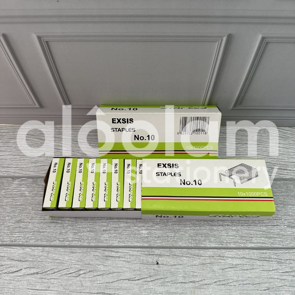 

ECER ( 1 BOX Kecil ) Isi Staples Kecil No. 10 Goztar Murah lengkap