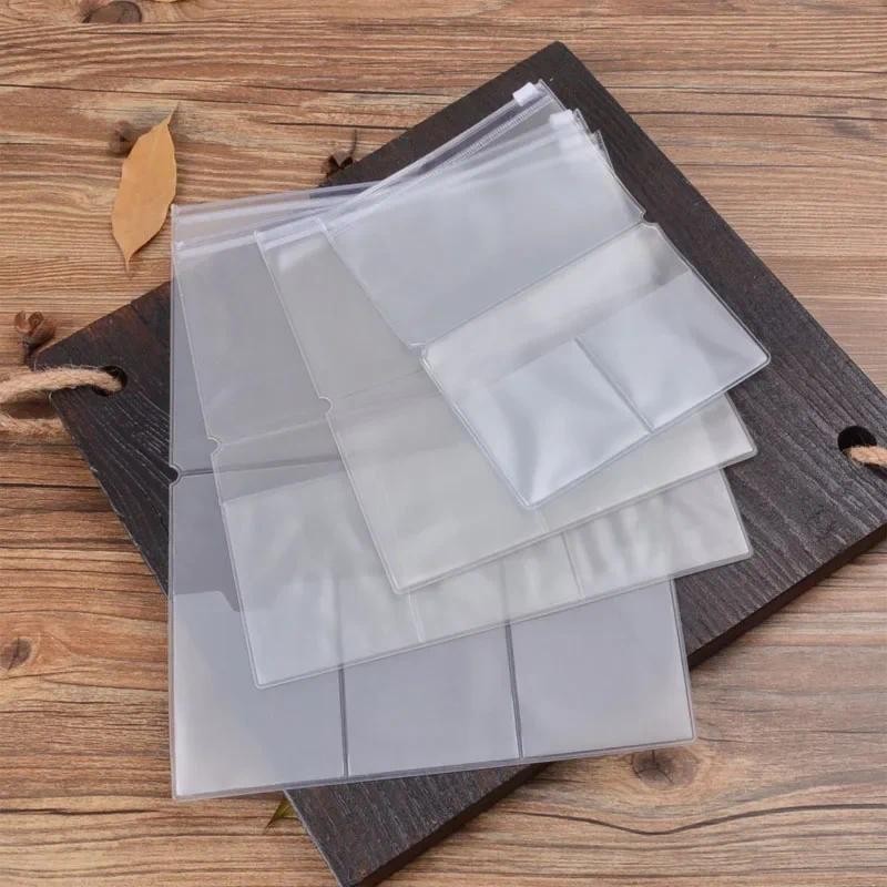 

Fromthenon Kraft Paper Envelope Organizer for Midori Travelers Notebook Diary Refills Planner Accessories Tickets Cards Passport