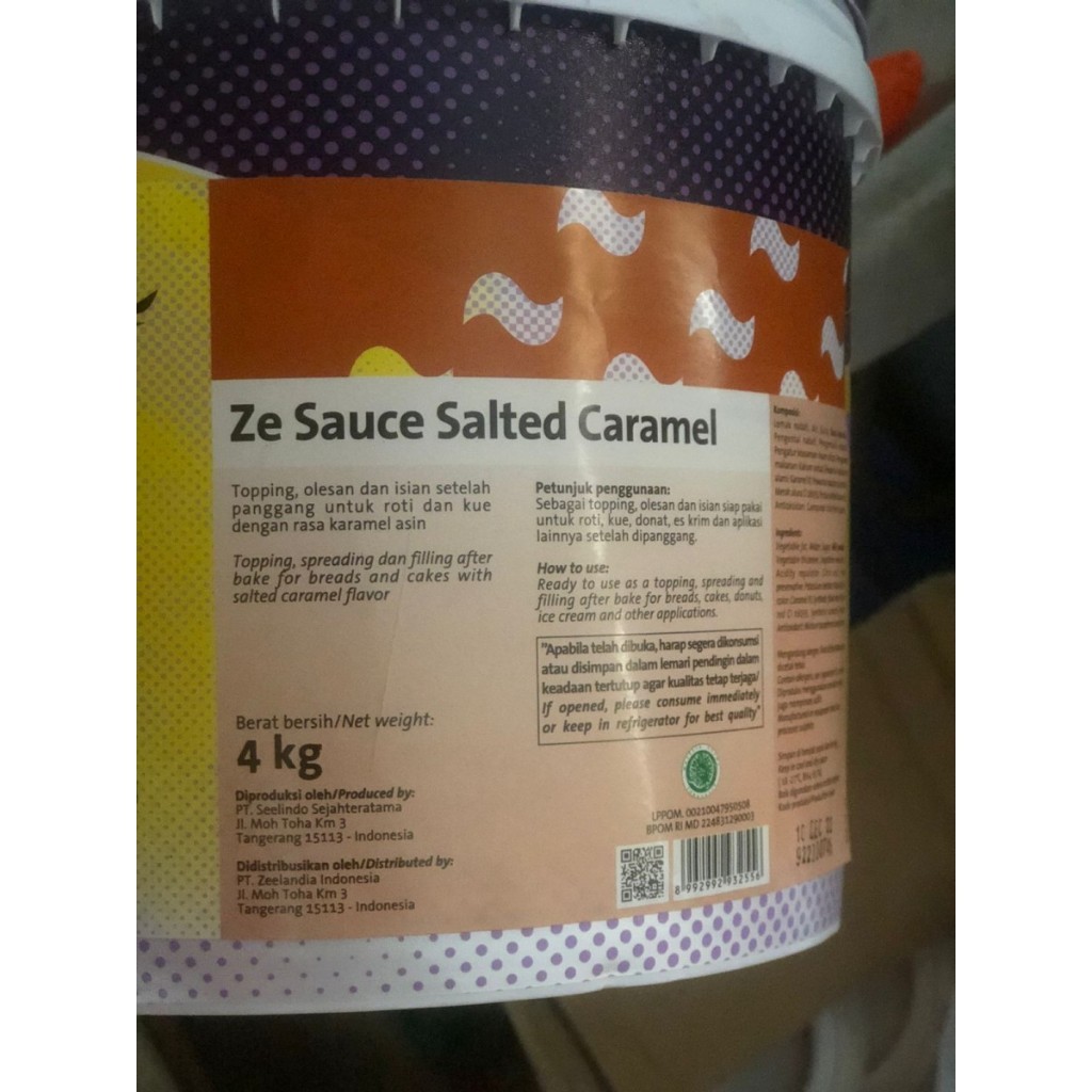 

Zeelandia Salted Caramel - REPACK 1 KG