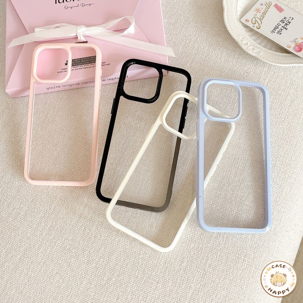 Case HP Untuk IPhone 11 14 15 13 16 12 Pro Max 13 14 15 16 Pro 16 1514 Plus Kesederhanaan Skema Warn