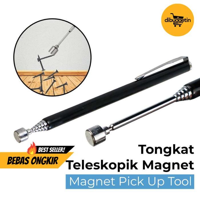 

Tongkat Telescopic Magnet Pick Up Tool Rod Stick - HELTC GJ0348