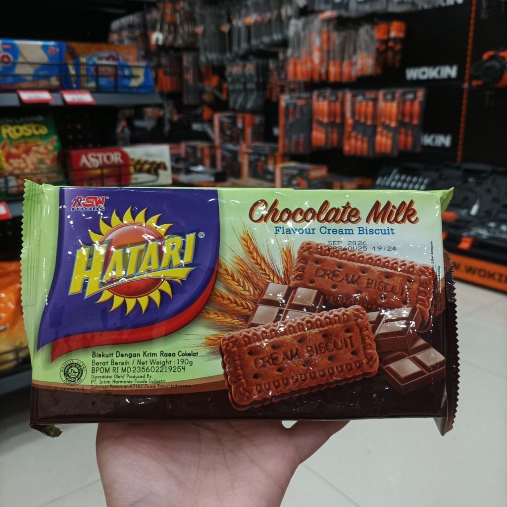 

Hatari Biscuit Chocolate Milk 190g