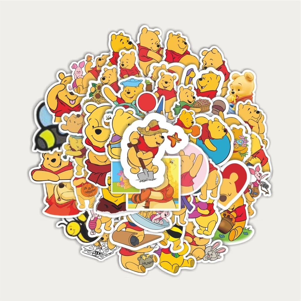 

Sticker Pack Stiker Kartun Winnie the Pooh | Sticker TUMBLR | Stiker LAPTOP KOPER HELM