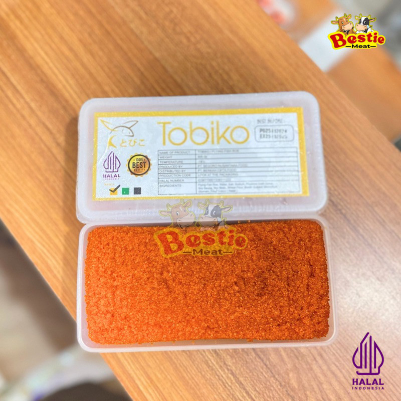 

Tobiko Orange - Flying Fish Roe Premium Grade A dan B 500g