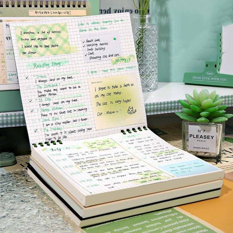 

Notebook B5 Aesthetic Binder 360 Derajat Buku Diary Notepad Korea Buku Catatan Flip Vertikal Lucu Stationery Alat Tulis For Student Back To School Office Stationery
