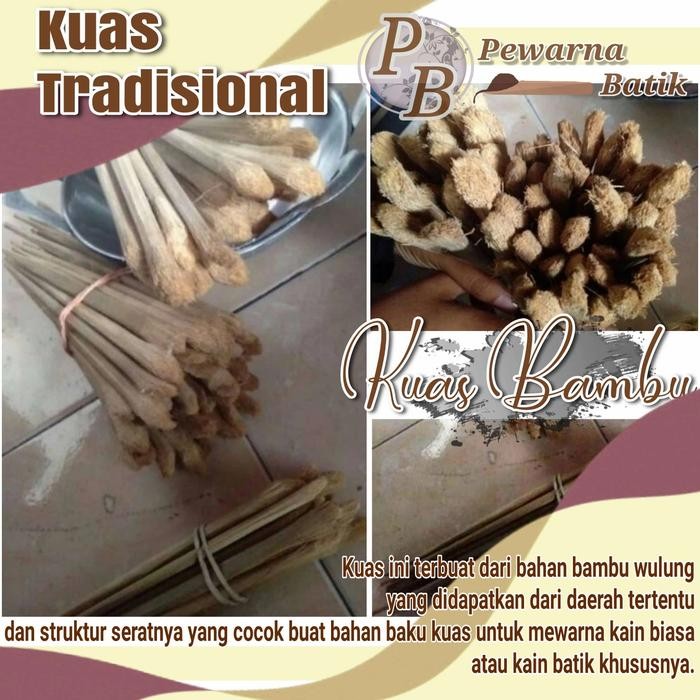 

KUAS BAMBU TRADISIONAL KUAS BATIK