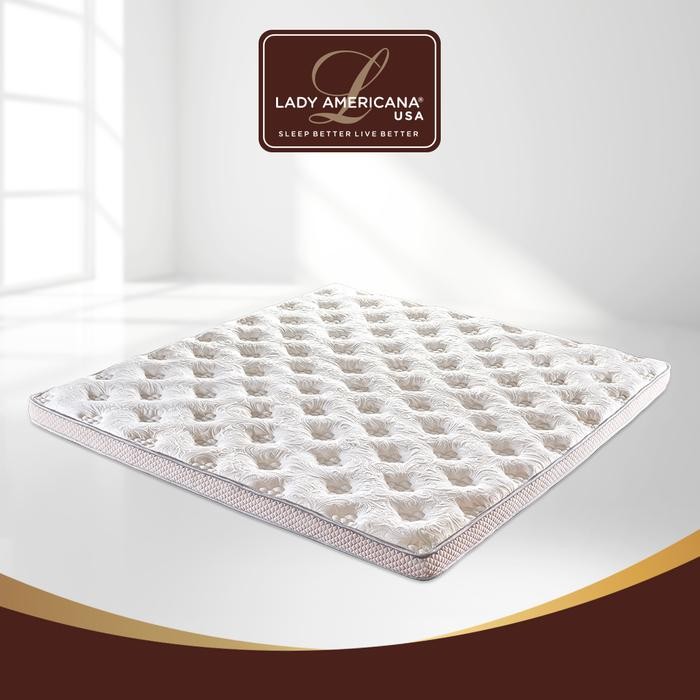 Topper Latex Lady Americana Essential Kasur Kain - 120X200