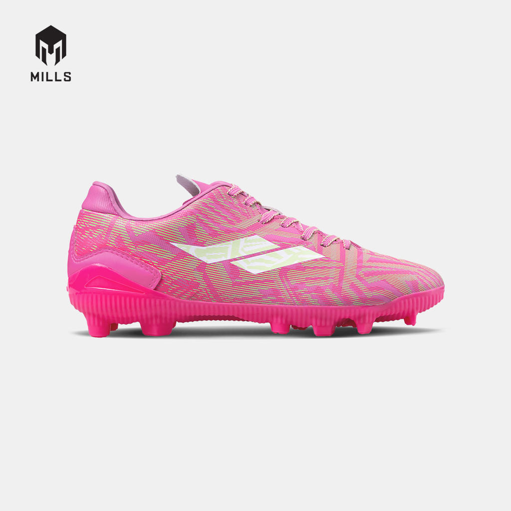 MILLS Sepatu Sepakbola VONIX FG JR MAGENTA/WHITE 9202401