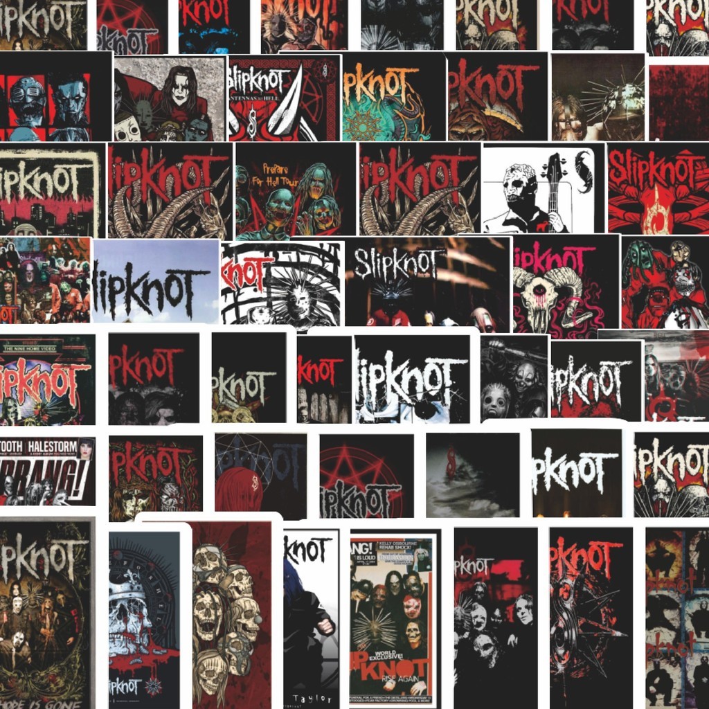 

Stiker Cutting Pack Stiker Poster Slipknot Isi 100Pcs Series Aesthetic Lucu Keren Untuk Koper Bahan Vynil