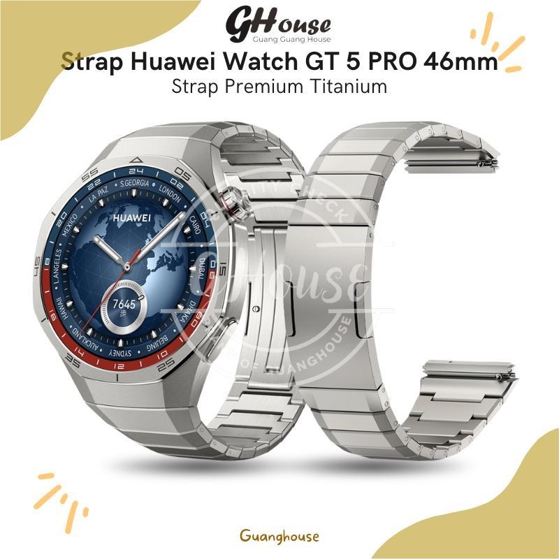 Strap Huawei Watch GT 5 / GT 6 PRO 46mm Titanium Premium Strap Huawei Watch GT 5 PRO 46mm Quick Rele