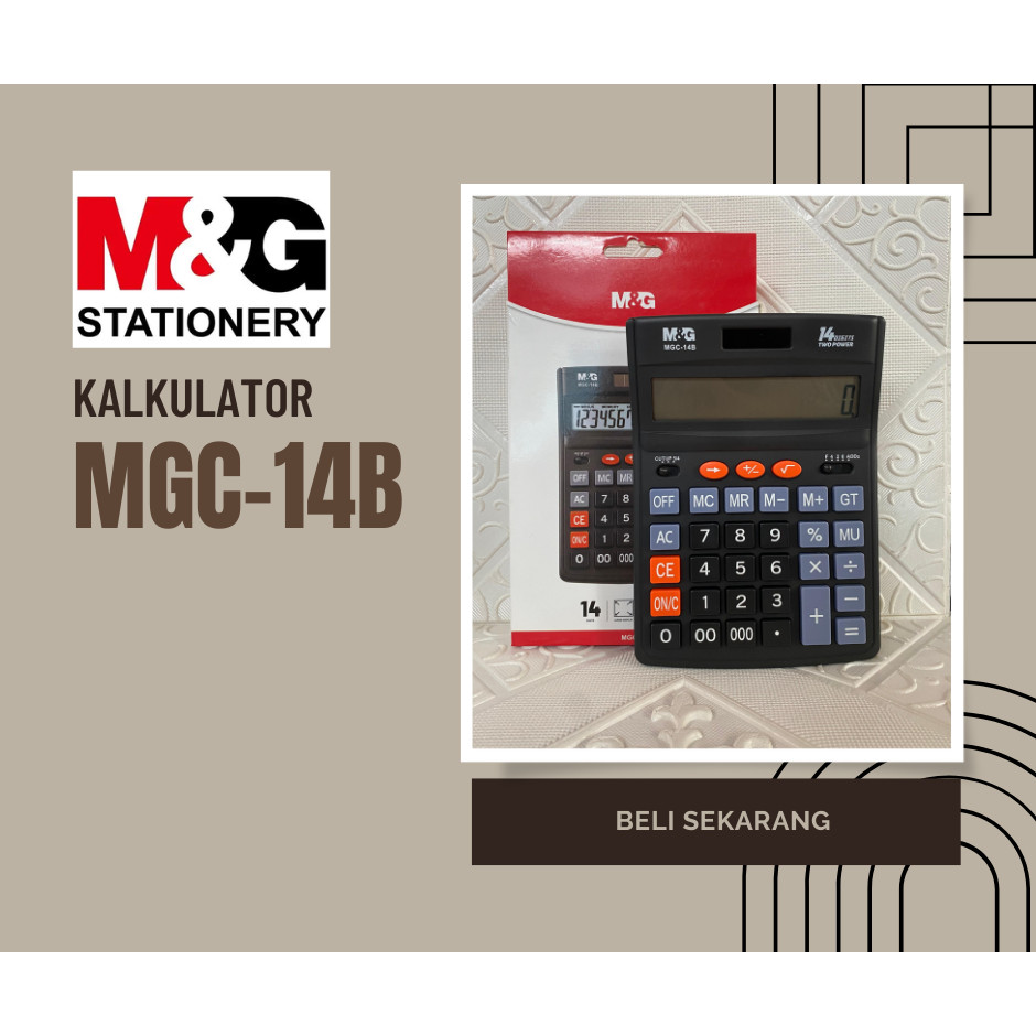 

M&G DEKSTOP CALCULATOR MGC-14B ADG981J6