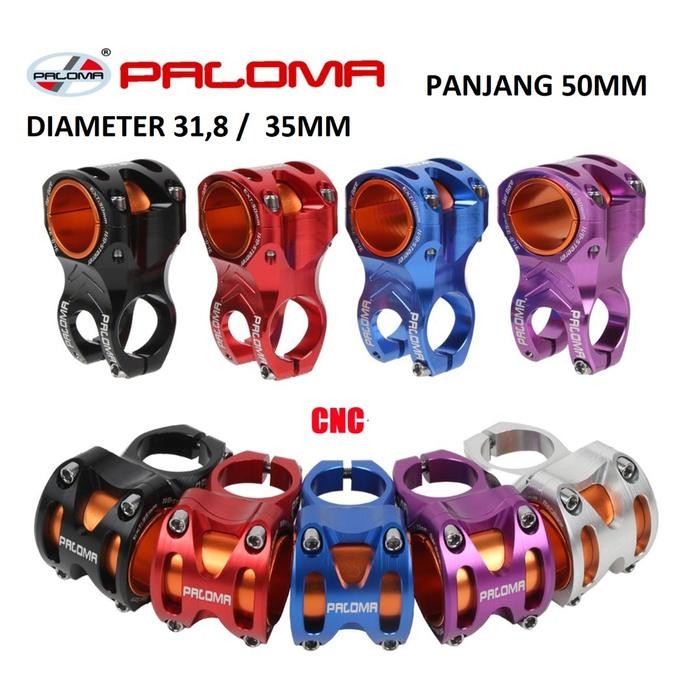 STEM Paloma 50mm 31.8mm - 35mm Alloy CNC 7075 FREERIDE MTB XC Ritchey AM funn  Downhill n0t honsun -