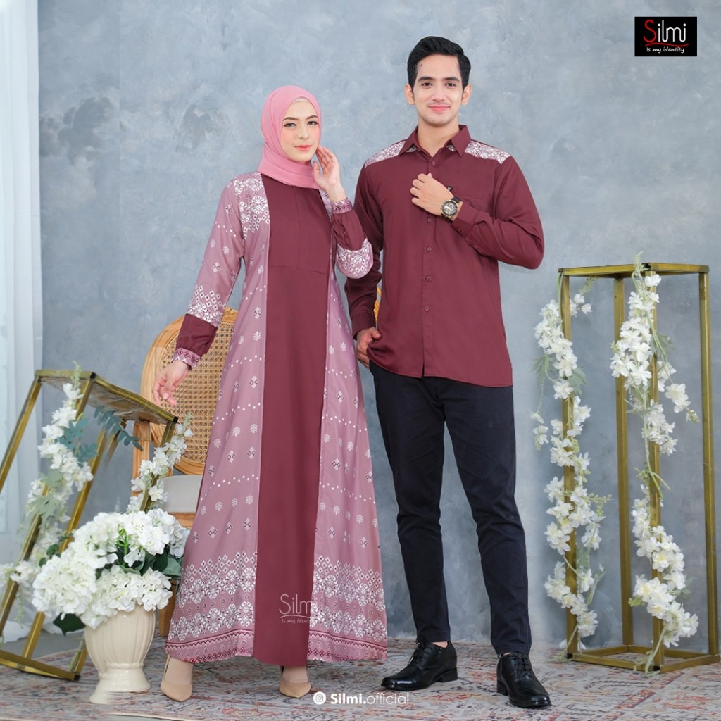D3 Griya | Novan Novia by Silmi - Gamis Couple Pasangan - Gamis Pasangan Suami Istri 2025 - Gamis Wa