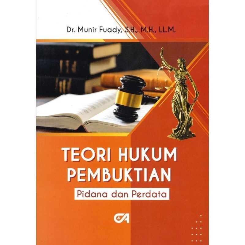 buku teori hukum pembuktian pidana dan perdata munir fuady