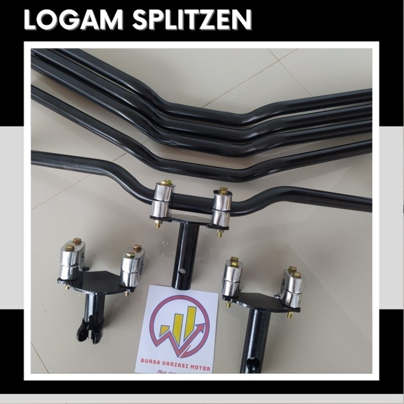 TERMURAH STANG STIR ROADRACE DRAG RZR RXZ LENGKAP BESERTA DUDUKAN ADAPTOR STANG HONDA YAMAHA UNTUK M