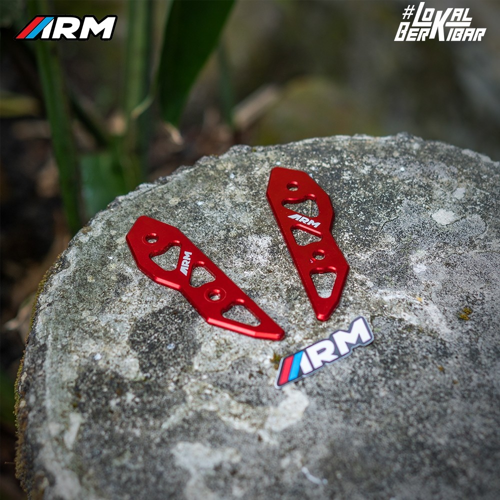 ARM GARNISH WINDSHIELD AEROX FULL CNC