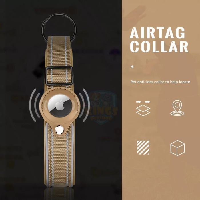 

PET COLLAR AIR TAG DOG (Tidak Termasuk Airtag)