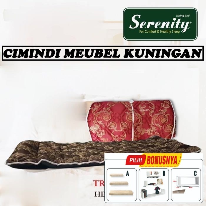 TERLARIS Travelbed Elite Serenity 120 x 190 Kasur Lantai Kasur lipat Travel bed