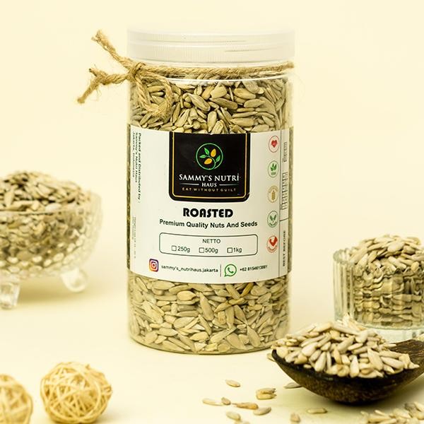 

Roasted Salted Sunflower Seeds 500g (Biji Bunga Matahari Kuaci Kupas)