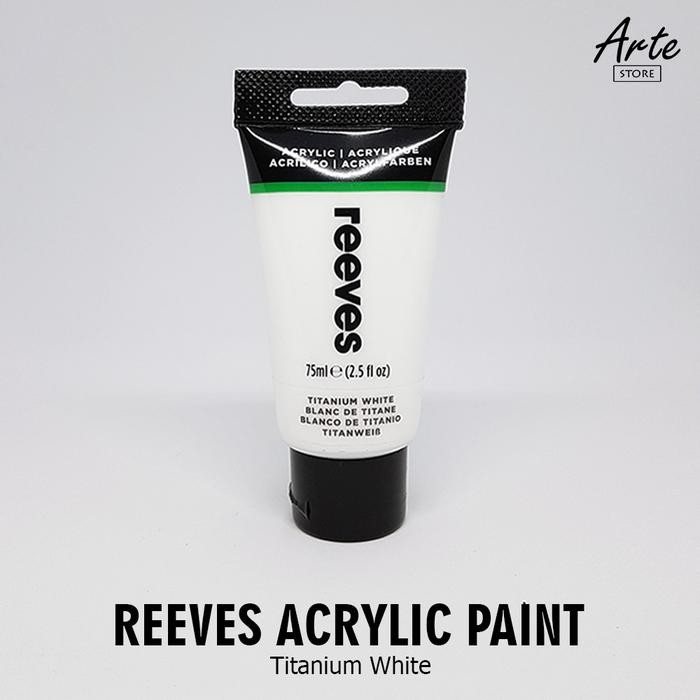 

Cat Acrylic Reeves 75ml Semua Warna - T.White