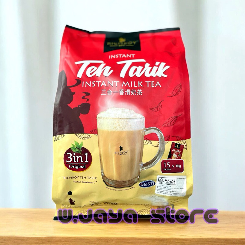 

Richboy Instant Teh Tarik 3in1 | Instant Milk Tea 15s