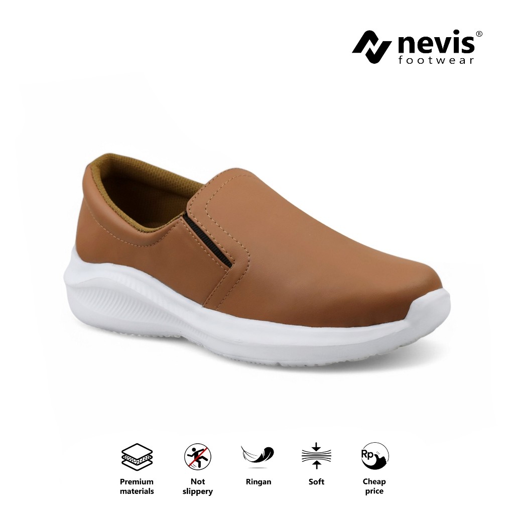 NEVIS Franco - Sepatu Jumbo Big Size Pria 39-49 Slip On Casual Formal